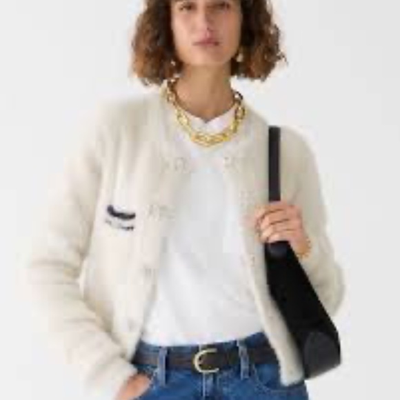 J. Crew Lady Sweater Jacket XS - Picture 13 of 13